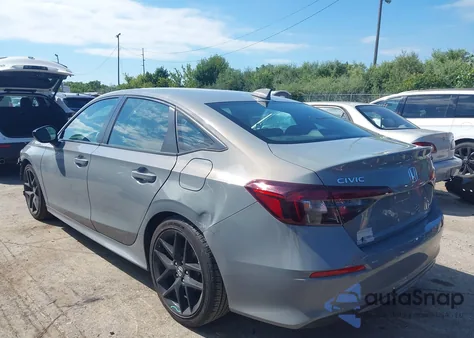 2025 Honda Civic Sport from USA, damaged, VIN 2HGFE2F55SH570991